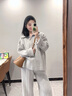革曼孕婦裝秋冬裝2025新款毛衣軟糯慵懶風(fēng)套裝大碼上衣褲子兩件套秋季 休閑套裝(優(yōu)質(zhì)版) XL(建議135-155斤) 曬單實(shí)拍圖