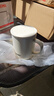 膳魔師（THERMOS）保溫杯340ml男女士?jì)和R克咖啡杯學(xué)生生日禮物JDG-351 奶白色 曬單實(shí)拍圖