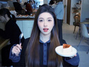 舒芳蝶（shufangdie）韓系高級感黑色長袖針織連衣裙女春秋翻領修身收腰顯瘦打底長裙子 【黑色】 M 曬單實拍圖
