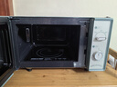 美的（Midea）小滋味微波爐家用小型 復(fù)古旋鈕薄荷曼波風(fēng) 一級能效平板變頻輕音M1G1 曬單實(shí)拍圖