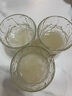 京東京造 玻璃杯 加厚冰川泡茶水分離咖啡牛奶杯子高顏值250ml四只裝 曬單實(shí)拍圖