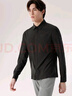 始祖鳥 SKYLINE LS SHIRT 輕量透氣 男子 長袖襯衣 BLACK/黑色 XL 曬單實(shí)拍圖