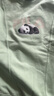 FILA斐樂(lè )熊貓聯(lián)名款衛衣2025秋新款套頭寬松情侶休閑上衣男女同款 竹青淺綠-LG M 170/92A/M 曬單實(shí)拍圖