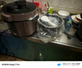 美的（Midea）電壓力鍋 電高壓鍋 家用壓力鍋雙膽大容量 高壓煮飯鍋煲湯多功能一鍵排氣電飯煲 國家補貼 70kpa高壓雙膽 5L 大旋鈕操作 曬單實(shí)拍圖
