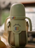 bebebus鉆光兒童保溫杯嬰幼兒316l吸管寶寶水杯大容量保溫壺學(xué)生500ml 曬單實拍圖