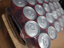 可口可樂(lè )（Coca-Cola）零度 Zero 無(wú)糖汽水 碳酸飲料 330ml*24摩登罐  曬單實(shí)拍圖