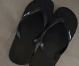 李寧（LI-NING）人字拖鞋男游泳防滑夏季外穿潮軟底夾腳洗澡防臭防水款9563黑44碼 曬單實拍圖