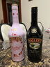 百利（Baileys）甜酒 力嬌酒奶酒 組合裝 原味700ml+草莓味700ml  曬單實(shí)拍圖