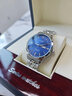 LOUGOES瑞士名牌手表男士機械表超薄新款商務(wù)防水潮腕表夜光專(zhuān)柜新款 本色藍面【旗艦升級版】 曬單實(shí)拍圖