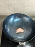 臻三環(huán)章丘鐵鍋熟鐵炒菜鍋手工鍛打鐵鍋無涂層不易粘鍋炒鍋二環(huán)宗師 古法烤藍(lán)適合2-4人 32cm 曬單實(shí)拍圖