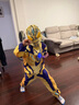 ULTRAMAN正版賽羅奧特曼男童衣服【黃金賽羅】春秋外套套裝120cm眼燈胸燈 曬單實(shí)拍圖