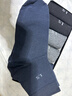 浪莎襪子男純棉男襪抗菌全棉舒適黑色男士襪子中筒商務(wù)休閑棉襪6雙裝 曬單實(shí)拍圖