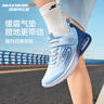 Skechers斯凱奇風(fēng)豹跑鞋兒童運動(dòng)鞋網(wǎng)面氣墊緩震休閑鞋男童跑步鞋405316L 曬單實(shí)拍圖
