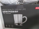 京東京造 啤酒杯 扎啤玻璃杯子精釀北歐風(fēng)果汁帶把手冰杯392ml 兩只裝 曬單實(shí)拍圖