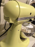 KitchenAid（凱膳怡）【政府補貼】廚師機家用進(jìn)口5QT雙碗和面揉面一體機多功能攪拌機 嫩芽綠 5KSM165PSCKG 曬單實(shí)拍圖