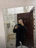 WASSUP HERMU官方外套男春秋季cleanfit松弛感美式飛行夾克學(xué)生立領(lǐng)螺紋棒球服 藏青色 M （推薦105-120斤） 曬單實(shí)拍圖