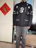 MOTO-BOY摩托車(chē)拉力服冬季保暖防摔防水長(cháng)途進(jìn)藏騎行服 黑色上衣 2XL 曬單實(shí)拍圖