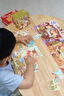 Bravokids百思童年進(jìn)階教育拼圖兒童故事繪本拼圖幼兒早教益智0-6歲玩具 3階-超市大作戰【3歲+/4幅/24-40片】 卡通拼圖 曬單實(shí)拍圖