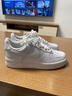 耐克NIKE七夕情人節(jié)禮物男空軍一號(hào)AF1運(yùn)動(dòng)小白鞋CW2288-111白44 曬單實(shí)拍圖