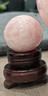 善揚天然粉色水晶球風(fēng)水擺件愛(ài)情球家居玄關(guān)書(shū)房臥室擺件水晶原石打磨 【天然礦石】粉色天然水晶球12cm 曬單實(shí)拍圖