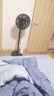 美的（Midea）電風(fēng)扇家用7葉落地扇搖頭電風(fēng)扇循臥室宿舍輕音風(fēng)扇臺式桌面小型風(fēng)扇臺地兩用升級款 黑色丨7葉臺地兩用 曬單實(shí)拍圖