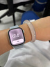 Apple/蘋果 Watch Series 10 智能手表GPS款42毫米銀色鋁金屬表殼青云色回環(huán)式運動表帶MX1L3CH/B 曬單實拍圖