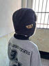 恒源祥飛行員帽子男女冬加厚保暖護耳騎車(chē)滑雪防寒風(fēng)帶口罩棉眼鏡雷鋒帽 黑色(帽子+口罩) 均碼(54-60cm) 曬單實(shí)拍圖