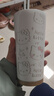 謫仙閣凱蒂貓保溫杯大容量學(xué)生陶瓷杯子雙飲口咖啡吸管水杯新款女高顏值 316陶瓷咖啡杯-BW283銀色凱蒂貓 曬單實(shí)拍圖