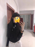 打底衫女半高領(lǐng)秋冬季新款加厚可外穿顯瘦長袖純色打底衣親膚衣 暗夜黑 蓄熱保暖抗起球 均碼 【適合80-140斤】 曬單實(shí)拍圖