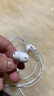 品勝（PISEN）iPhone17有線(xiàn)耳機半入耳式type-c接口適用華為mate60p80榮耀小米紅米蘋(píng)果14平板iPad電腦吃雞通話(huà) Lightning入耳式【蘋(píng)果8-14】 曬單實(shí)拍圖
