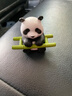 時鳥治愈桌面小擺件動物仿真可愛竹子熊貓動物模型公仔車載裝飾超實惠 1只 抱竹子大熊貓【隨機發(fā)】 曬單實拍圖