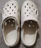 名創(chuàng)優(yōu)品（MINISO）洞洞鞋男士夏季外穿防滑厚底eva踩屎感涼鞋防臭海邊沙灘包頭拖鞋 曬單實拍圖