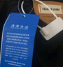 真維斯（JEANSWEST）牛仔褲女高腰直筒褲2025夏季款寬松垂感闊腿拖地褲子黑色XL 曬單實(shí)拍圖