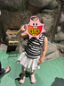左西女童短裙夏裝兒童裙子2025新款百褶半身裙蛋糕裙公主裙 白色 120 曬單實(shí)拍圖