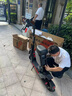 NINEBOT九號電動滑板車ZT3成人便攜式兩輪折疊代步車新款炫酷ZT3PRO長續(xù)航炫酷拉風家用9號segway雙減震 【51KM】zt3 pro+黑色座椅+如圖禮品 曬單實拍圖