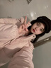 左別初中生羽絨服厚女14-16歲甜美2025冬季高中大童13-15歲 黑色 M 100-115斤 曬單實(shí)拍圖