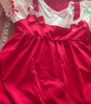 優(yōu)奇嬰兒衣服女寶寶夏季薄款連體衣滿月服百天喜慶周歲禮服女童夏款 曬單實拍圖