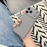 宏朗蘋果17promax手機(jī)殼新款iPhone17pro液態(tài)硅膠17air情侶16防摔16promax鏡頭全包 【奶奶灰】液態(tài)硅膠-內(nèi)襯植絨 iphone 17 Pro Max 曬單實拍圖