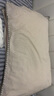 無(wú)印良品A類(lèi)全棉枕套100%純棉貝殼繡枕頭套枕巾48x74cm對裝 條紋咖 曬單實(shí)拍圖
