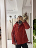 伯希和（Pelliot）[山野經(jīng)典2.0]戶外三合一沖鋒衣男女防水保暖登山服12340106霞紅L 曬單實(shí)拍圖