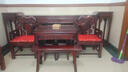 詠月紅木家具印尼黑酸枝（學(xué)名：闊葉黃檀）全實(shí)木中堂六件套條案貢桌中式古典供桌 2.6米靈芝中堂6件套 曬單實(shí)拍圖