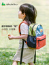 SHUKIKU兒童書包防潑水1-3年級(jí)小學(xué)生書包超輕透氣雙肩包橙紅M+碼S-2143 曬單實(shí)拍圖