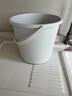 無(wú)印良品（MUJI） 聚丙烯 水桶/帶蓋 塑料桶 MAC4CC3A 原色 15L 1個(gè) 曬單實(shí)拍圖