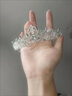 bhiodha金店爆閃鋯石皇冠清冷感時(shí)尚輕奢高顏值生日頭飾新娘發(fā)飾 在逃公主 白鉆款 曬單實(shí)拍圖
