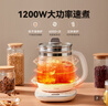 小熊（Bear）養(yǎng)生壺 2L大容量煮茶壺煮茶器 24H恒溫花茶壺 燉煮一體燒水壺電熱水壺 316L母嬰材質(zhì) YSH-D20T6 曬單實(shí)拍圖