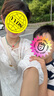 三彩2025春季新款萊賽爾連衣裙A字裙吊帶裙兩件套長裙女 曬單實(shí)拍圖