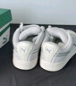 彪馬（PUMA）【面包鞋】馬卡龍復古厚底休閑板鞋新款女子SUEDE 401250 灰色-白色-01 37 曬單實(shí)拍圖