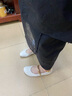 ZARA2025夏季新品女鞋白色金屬系帶飾圓頭時(shí)尚平底單鞋芭蕾鞋 2520510 白色 38 曬單實(shí)拍圖