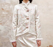 MAXRIENY國風(fēng)復古提花棉服秋冬新款精致宮廷感粉金外套女 拼花 M 02 曬單實(shí)拍圖