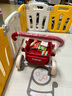 kidpop寶寶學(xué)步車(chē)1-3歲嬰兒多功能手推車(chē)防側翻可調速助步車(chē) 周歲禮物 【環(huán)保PP車(chē)斗】活力紅 曬單實(shí)拍圖